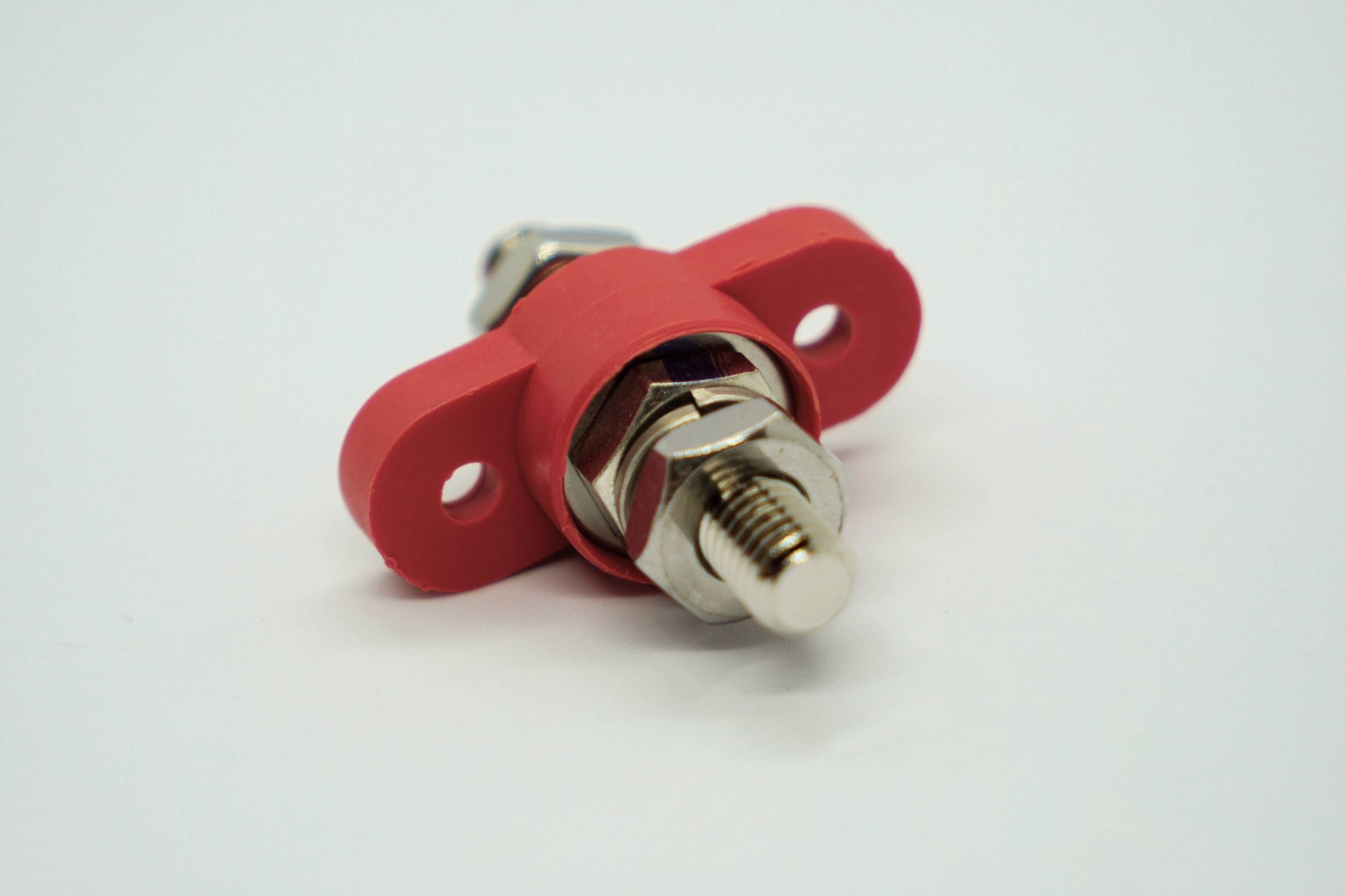 Pass through stud red 5/16" and 3/8"