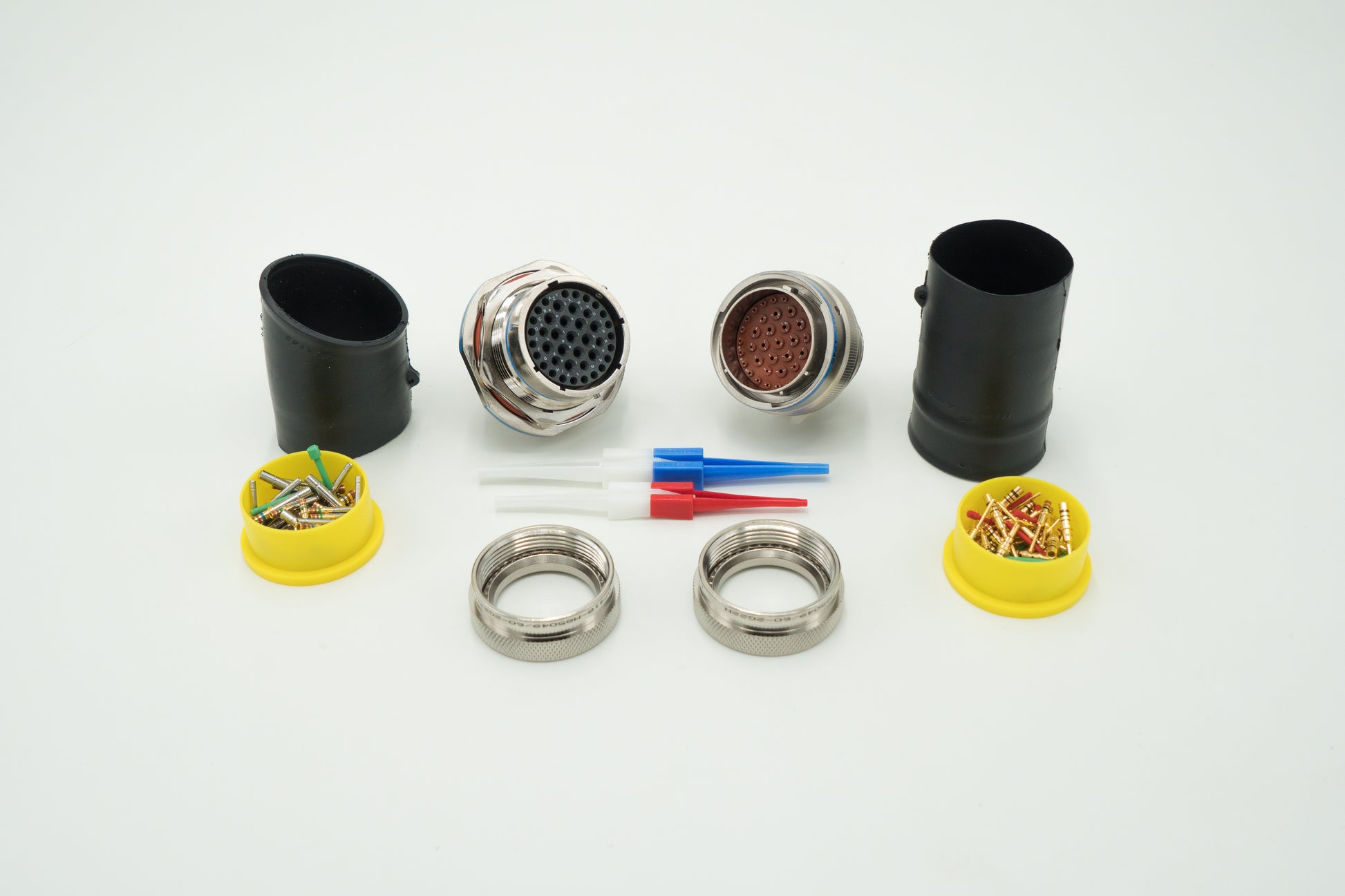 Mil-spec quick disconnect kit for mil-spec harness MS3474L22-41S MS3476L22-41P