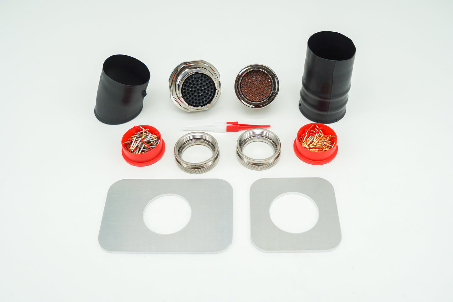 Mil-spec quick disconnect kit for mil-spec harness MS3474L24-61S MS3476L24-61P