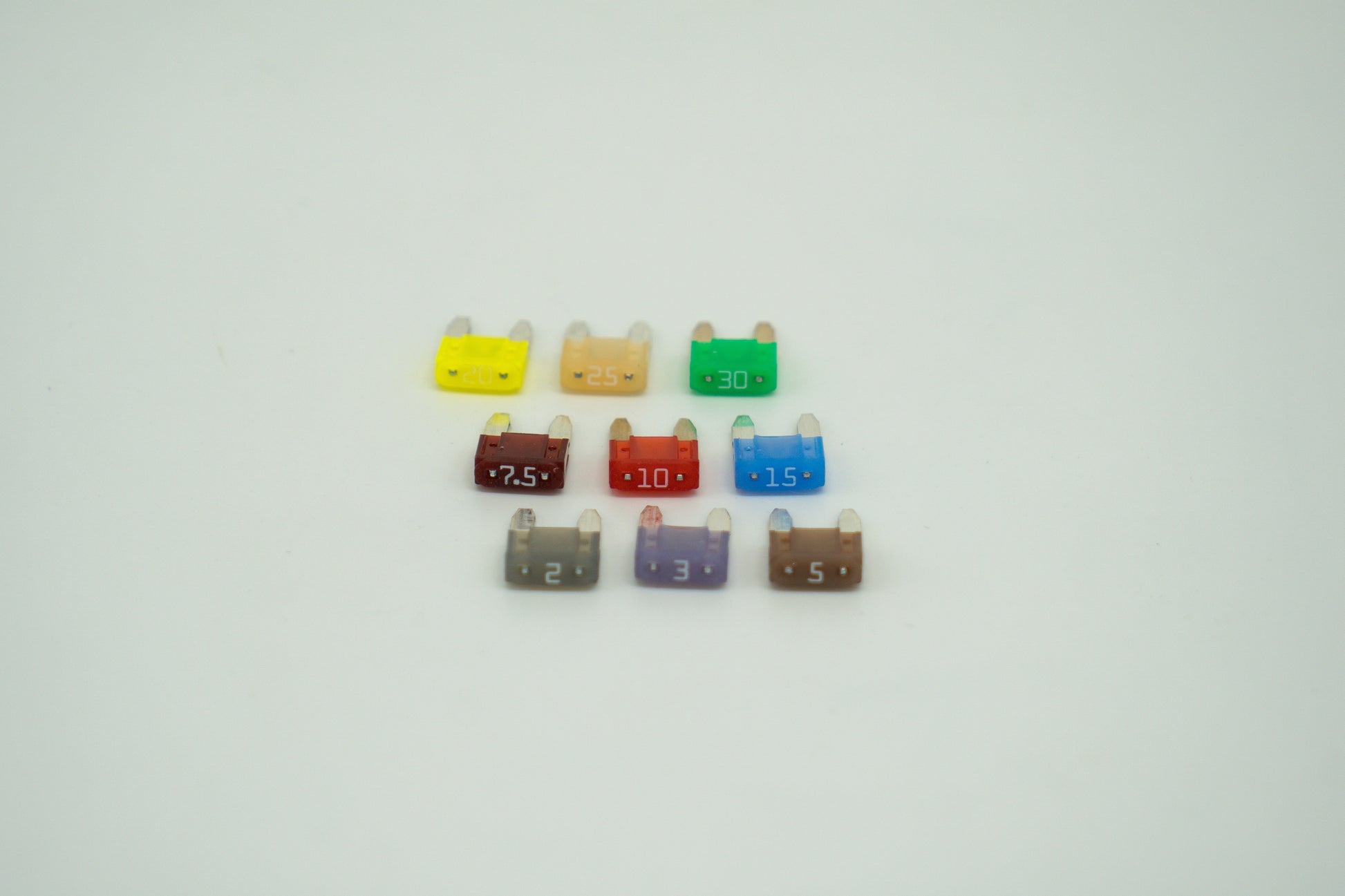 Littelfuse mini blade fuses various amerages