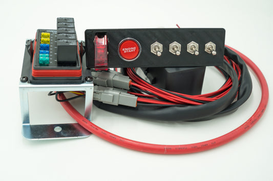 Bussmann Compact Race-Spec Fuse Box & Switch Panel Kit